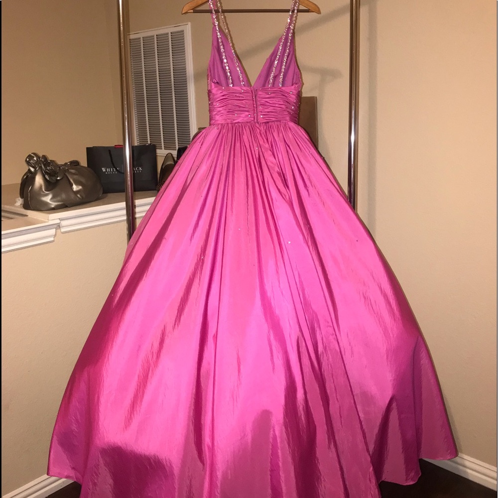 Pink Prom Dress - Picture 2 of 8